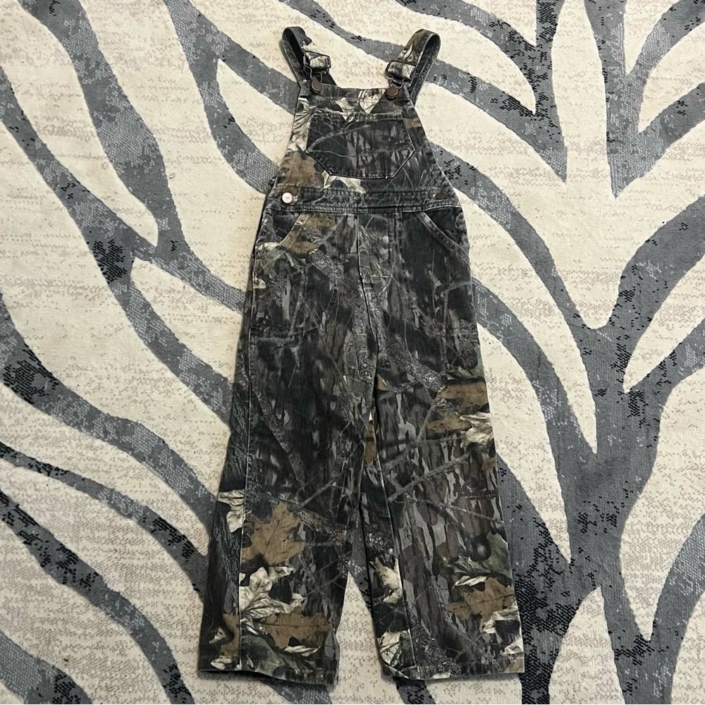 Kids Camouflage Overalls Size 6